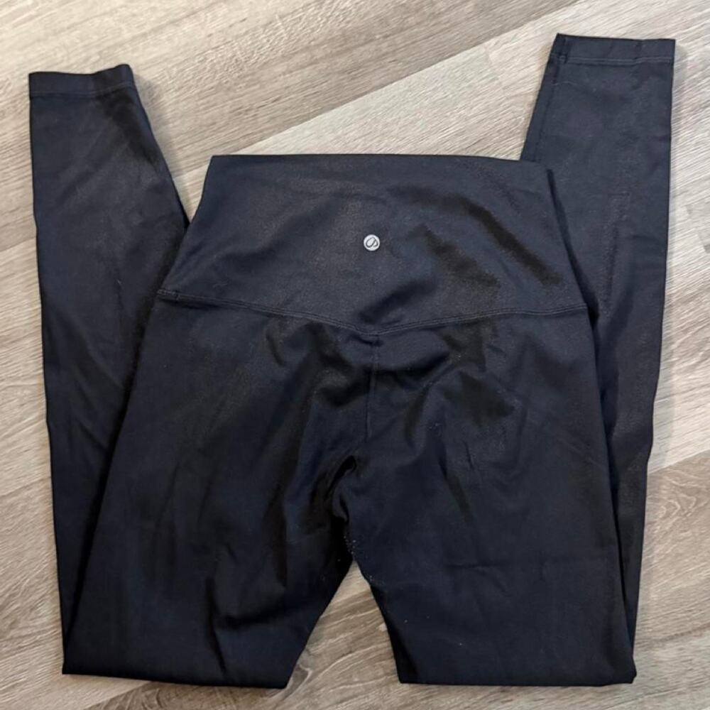 Crazy yoga black leggings activewear